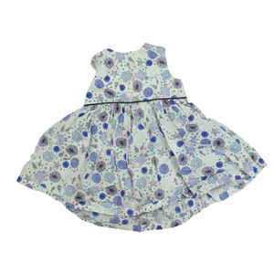 Du Pareil Girls White | Blue Dress size: 18 Months